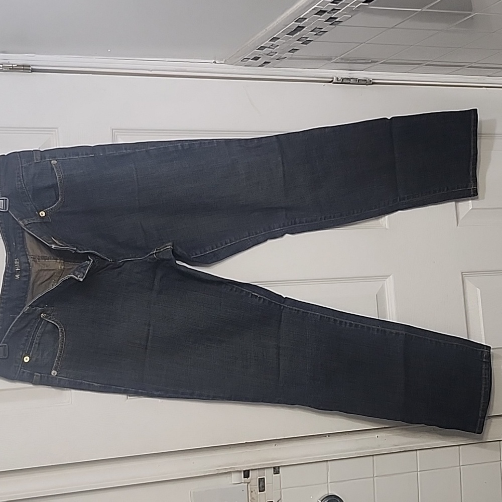 Michael Kors Dark Wash Straight Leg Jeans Size 12